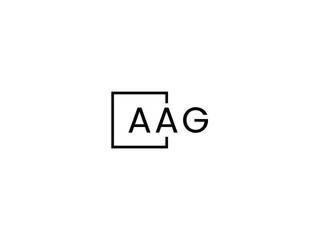 AAG letter initial logo design vector illustration