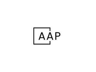 AAP letter initial logo design vector illustration