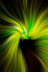 abstract green background with rays