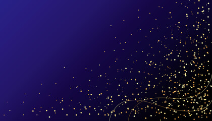 dark background gold black blue violet night