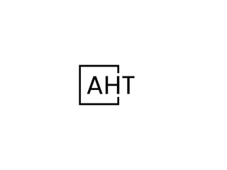 AHT Letter Initial Logo Design Vector Illustration