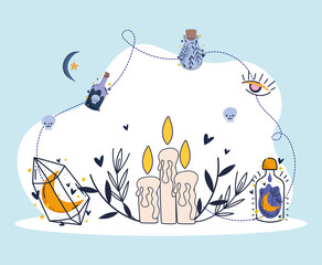 candles magic ingredients