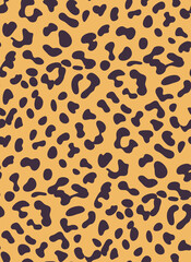 Fototapeta na wymiar Leopard skin pattern