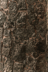 Kamienne tło, tekstura ściana skalna.