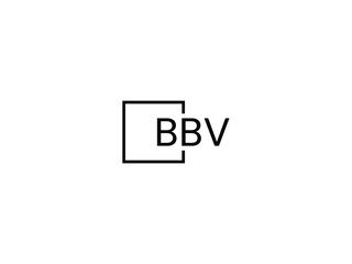 BBV Letter Initial Logo Design Vector Illustration