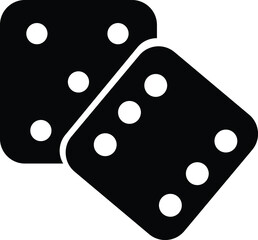 two dice cube icon