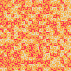 Abstract Geometric Pattern generative computational art illustration