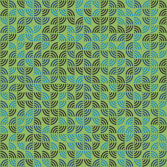 Abstract Geometric Pattern generative computational art illustration