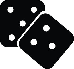 two dice cube icon