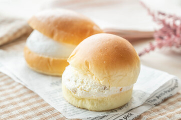 並んだマリトッツォ