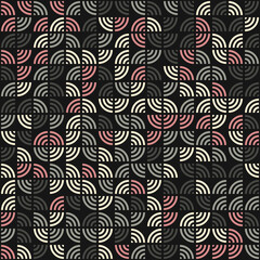 Abstract Geometric Pattern generative computational art illustration