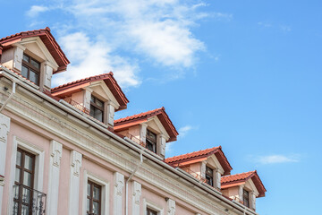 roofs of house