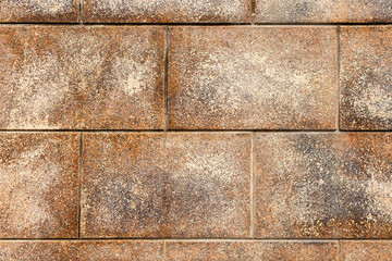 Granite brick wall texture background