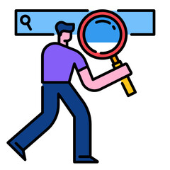 search E-commerce icon