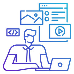 website E-commerce icon