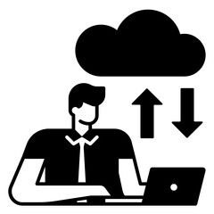 cloud E-commerce icon