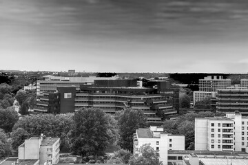 cityscape of the city hamburg