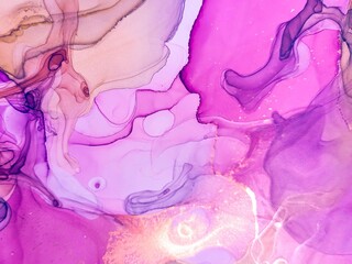 Fototapeta premium Marble Gold Black. Art Light Grunge Print. Silk