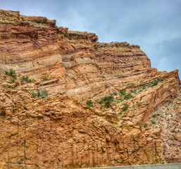 Desert mountain landscapes 