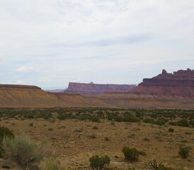 Desert mountain landscapes 