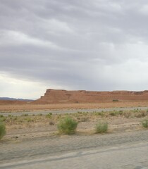 Desert mountain landscapes 