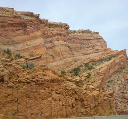 Desert mountain landscapes 