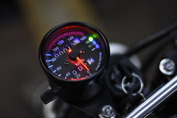 Custom Motorcycle Speedometer