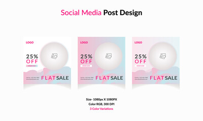 Multipurpose Social Media Post Design Template
