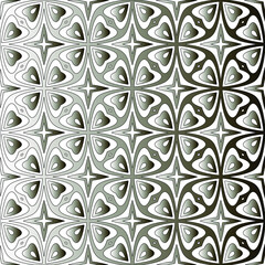  Silver metallic gradient with repeat Pattern . Abstract metallic background