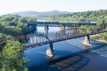 Bridges crossing the Delaware River from PA to NJ