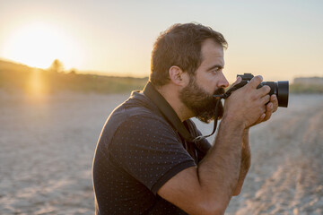 Obraz premium photographer man