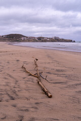 A beach in the south of Ecuador