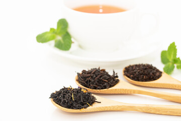 いろいろな紅茶の葉