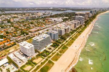 Surfside Miami Beach oceanfront condominiums