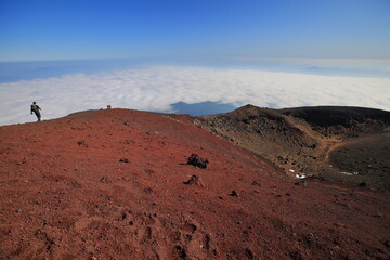 Mt.Iwate, in autumn, fine weather秋晴れの岩手山登山
