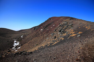 Mt.Iwate, in autumn, fine weather秋晴れの岩手山登山
