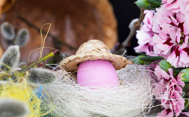 eggs and other elements for Easter