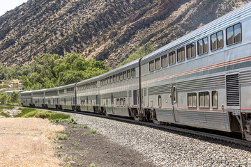 Amtrak cars - Powered by Adobe