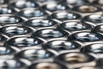 steel nuts for use in installation