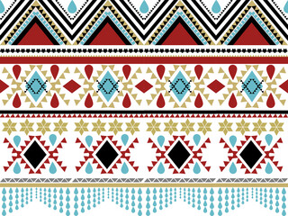 Ethnic ,pattern ,seamless, background ,geometric ,oriental ,traditional ,carpet ,wallpaper ,clothing ,wrapping ,bartic ,fabric ,embroidery, illustration ,gypsy ,maxican