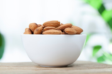 fresh raw almonds
