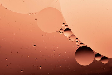 abstract of oil on the water surface