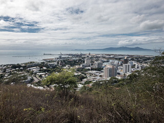 city of Townsville Australia castle hill lookout 