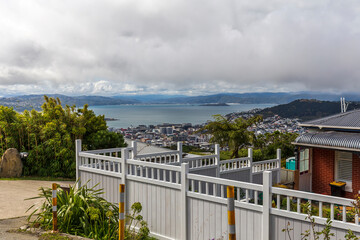 Wellington city view from Brooklyn, New Zealand