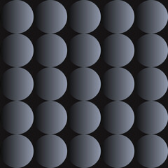 Abstract geometric vector seamless pattern with color gradient