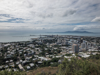 view of Townsville Australia castle hill lookout 