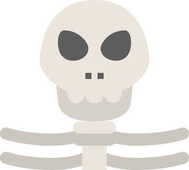 skeleton flat icon