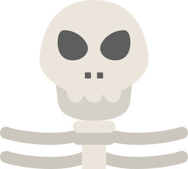 skeleton flat icon
