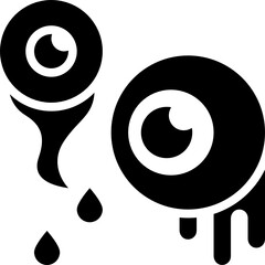 eyeball glyph icon