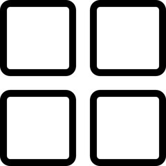 Obraz premium thumbnail view icon
